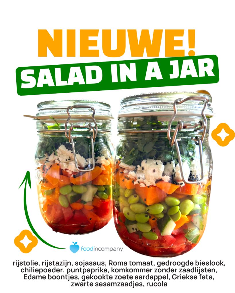 salad in a jar, hoe maak je, handleiding, recepten, tips, salade in een pot, workshop