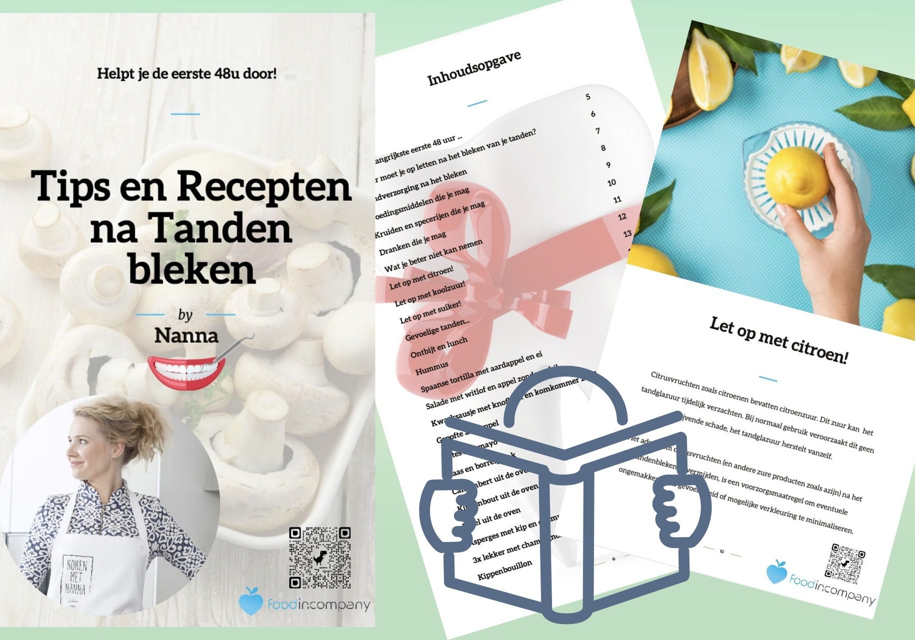 Wat mag je eten na tanden bleken? Tips, recepten, witte, nazorg, ingredienten, e-book.